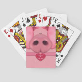Madame Piggy Pokerkaarten (Achterkant)