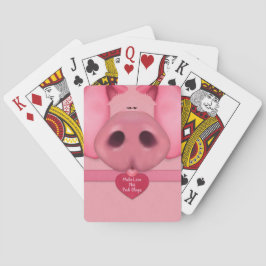 Madame Piggy Pokerkaarten