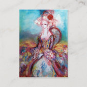 MADAME POMPADOUR, Beauty, Salon, Spa. Makeup Artis Visitekaartje (Achterkant)