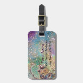 MADAME POMPADOUR Beauty, Salon, Spa, Makeup Artist Bagagelabel (Voorkant verticaal)