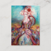 MADAME POMPADOUR Beauty, Salon, Spa, Makeup Artist Visitekaartje (Achterkant)