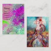 MADAME POMPADOUR Beauty, Salon, Spa, Makeup Artist Visitekaartje (Voorkant / Achterkant)