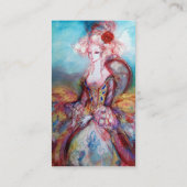 MADAME POMPADOUR Beauty, Salon, Spa, Makeup Artist Visitekaartje (Achterkant)