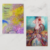 MADAME POMPADOUR Beauty, Salon, Spa, Makeup Artist Visitekaartje (Voorkant / Achterkant)