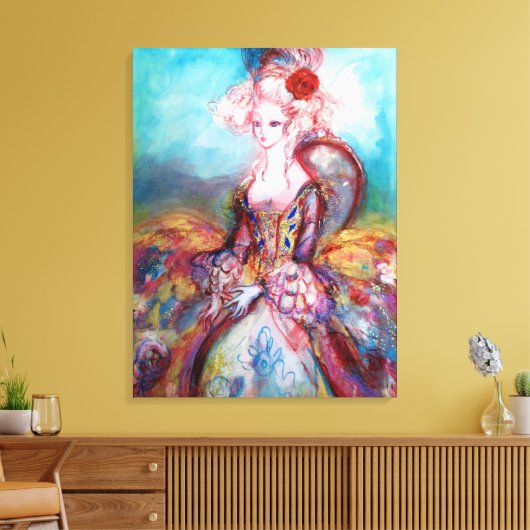 MADAME POMPADOUR CANVAS AFDRUK (Insitu (Woonkamer))