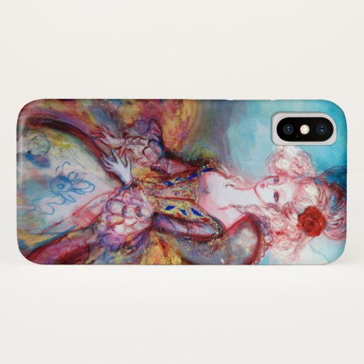 MADAME POMPADOUR, Elegant Beauty Mode Case-Mate iPhone Case (Achterkant (horizontaal))