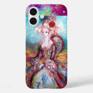 MADAME POMPADOUR, Elegant Beauty Mode iPhone 16 Plus Hoesje