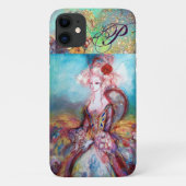 MADAME POMPADOUR, ELEGANT BEAUTY MODE MONOGRAM Case-Mate iPhone CASE (Achterkant)