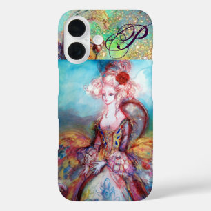 MADAME POMPADOUR, ELEGANT BEAUTY MODE MONOGRAM iPhone 16 HOESJE