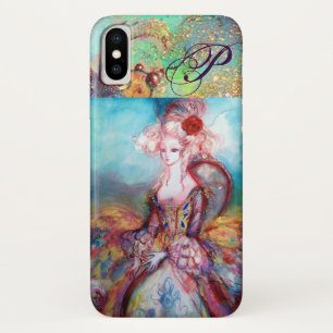MADAME POMPADOUR ELEGANT BEAUTY MODE MONOGRAM iPhone X HOESJE