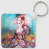 MADAME POMPADOUR Elegant Beauty Mode Sleutelhanger (Achterkant)