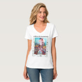MADAME POMPADOUR, Elegant Beauty Mode T-shirt (Voorkant volledig)