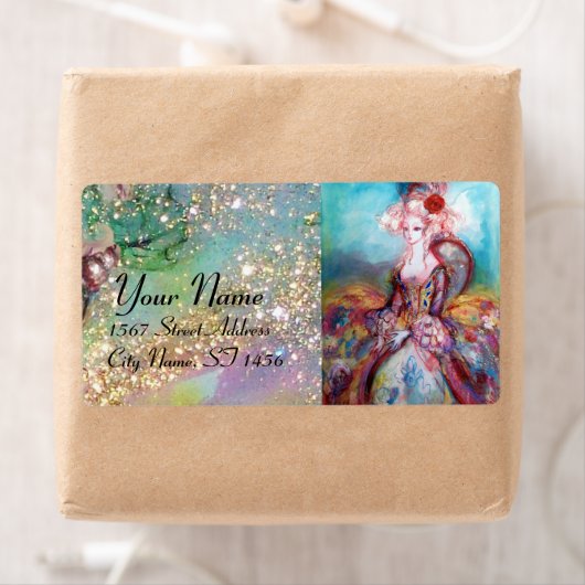 MADAME POMPADOUR, lichtroze groen Etiket (Insitu)