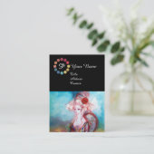 MADAME POMPADOUR MAKEUP ARTIST COLOR PALETTE VISITEKAARTJE (Staand voorkant)