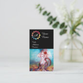 MADAME POMPADOUR MAKEUP ARTIST COLOR PALETTE VISITEKAARTJE (Staand voorkant)