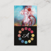 MADAME POMPADOUR MAKEUP ARTIST COLOR PALETTE VISITEKAARTJE (Achterkant)