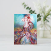 MADAME POMPADOUR UITNODIGING BRIEFKAART (Staand voorkant)