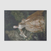 Madame Pompadour van Francois Boucher Tissuepapier (Voorkant)