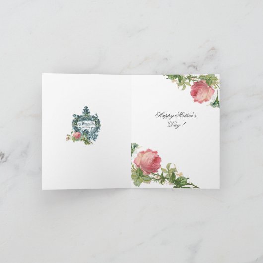 Madame Pompadour Wenskaart Kaart (Binnen)