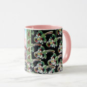 MADAME POMPADOUR, ZWARTE GREEN BLAUWE GEMSTONES MOK (Voorkant rechts)