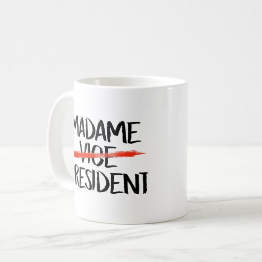 Madame President Koffiemok (Voorkant links)