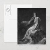 Madame Recamier Briefkaart (Voorkant / Achterkant)