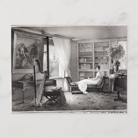 Madame Recamier van de Abbaye-aux-Bois Briefkaart (Voorkant)