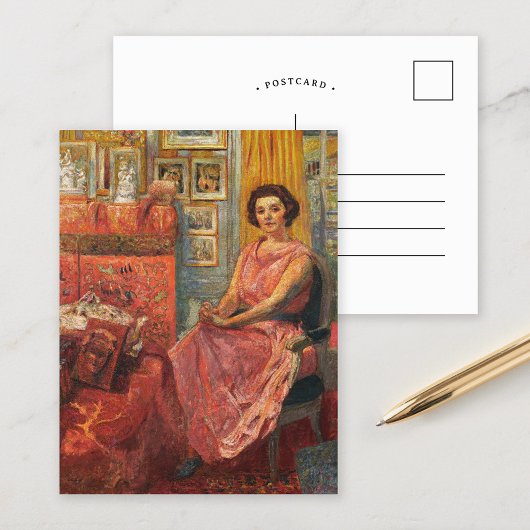 Madame Reine Bénard | Édouard Vuillard Briefkaart