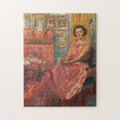 Madame Reine Bénard | Édouard Vuillard Legpuzzel (Verticaal)