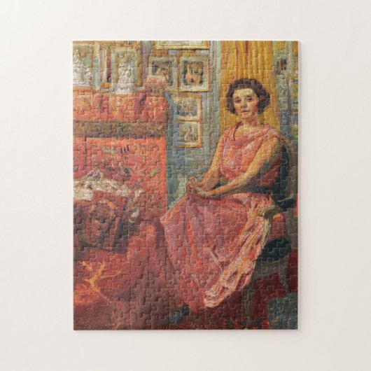 Madame Reine Bénard | Édouard Vuillard Legpuzzel (Verticaal)