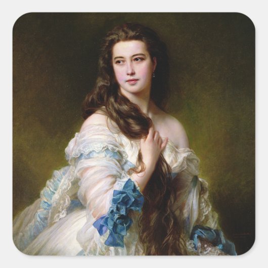 Madame Rimsky-Korsakov Vierkante Sticker (Voorkant)