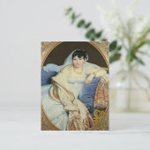 Madame Riviere nee Marie Francoise Jacquette Briefkaart (Staand voorkant)