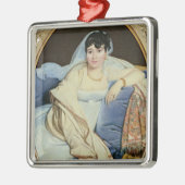 Madame Riviere nee Marie Francoise Jacquette Metalen Ornament (Links)