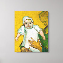 Madame Roulin and Her Baby Canvas Afdruk