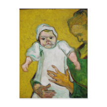 Madame Roulin met Baby van Vincent Van Gogh