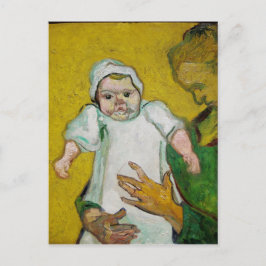 Madame Roulin met Baby van Vincent Van Gogh Briefkaart