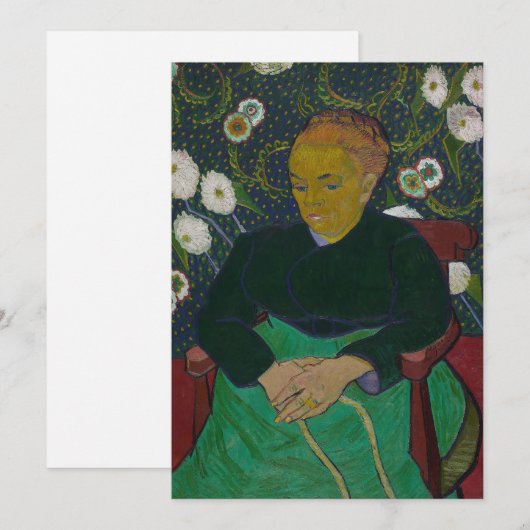 Madame Roulin | Vincent van Gogh (Voorkant / Achterkant)