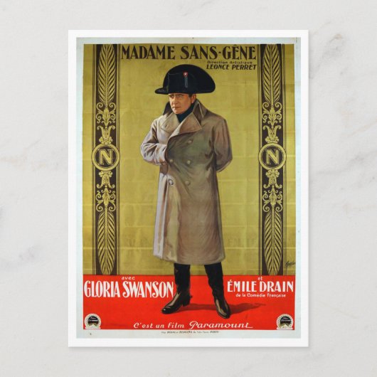 Madame Sans-Gêne (film, 1925) Briefkaart (Voorkant)