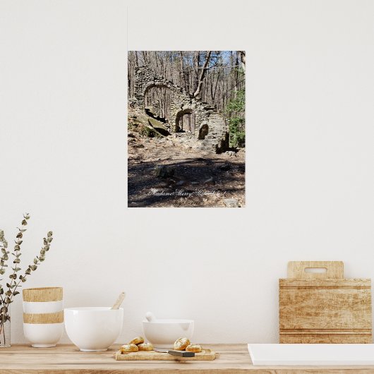 Madame Sherry staatsbos Poster (Keuken)