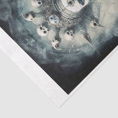 Madame Skull, gotische koningin van het Bot Tissuepapier (Detail)