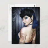 Madame Sophie Vampire Queen Briefkaart (Voorkant / Achterkant)