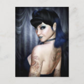 Madame Sophie Vampire Queen Briefkaart (Voorkant)