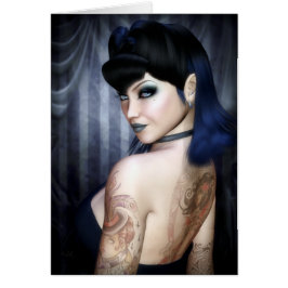 Madame Sophie Vampire Queen Greeting/Note Card