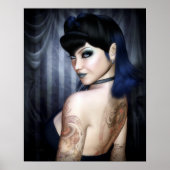 Madame Sophie Vampire Queen Poster/Canvas Print (Voorkant)