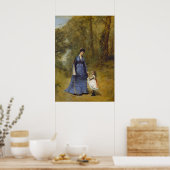 Madame Stumpf - Jean-Baptiste - Corot Fine Art Poster (Keuken)