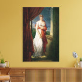 Madame Tallien Canvas Afdruk (Insitu (Woonkamer))