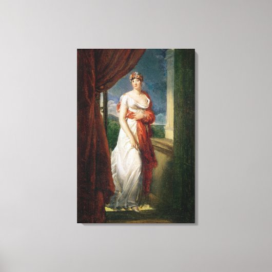 Madame Tallien Canvas Afdruk (Voorkant)