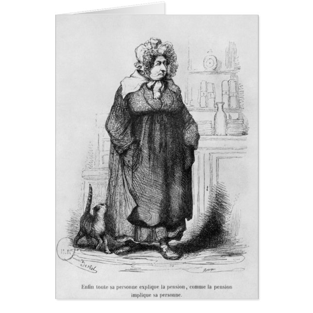 Madame Vauquer (Voorkant)