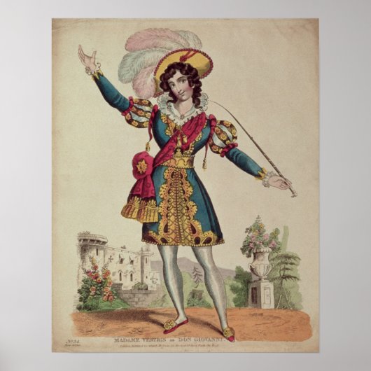 Madame Vestris Poster (Voorkant)