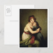 Madame Vigee-Lebrun en haar dochter Daughter Briefkaart (Voorkant / Achterkant)